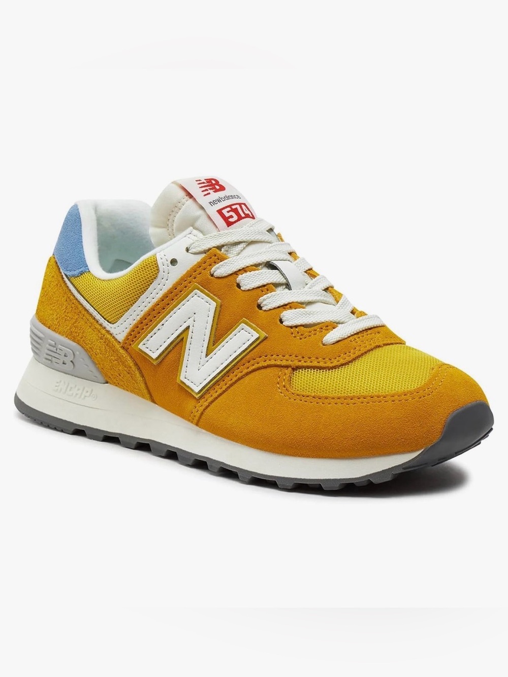 New Balance 574 Sneakers in Varsity Gold 💛 size 7